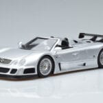 Mercedes CLK GTR Roadster Srebrn GT Spirit 1:18 GT155 Smola