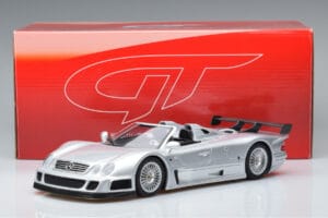 Mercedes CLK GTR Roadster Srebrn GT Spirit 1:18 GT155 Smola – slika 6 od 6