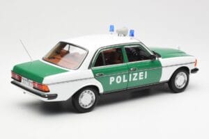 Mercedes E-Class W123 Polizei Norev 1:18 B66040676 Kovina – slika 3 od 8