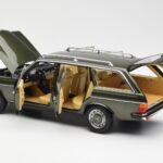 Mercedes 230T W123 T-Model Zelena Metalik Norev 1:18 - image 5 of 8