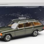 Mercedes 230T W123 T-Model Zelena Metalik Norev 1:18 - image 8 of 8
