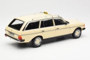 Mercedes 230T W123 T-Model Taksi Norev 1:18 183731 Kovina – slika 3 od 8
