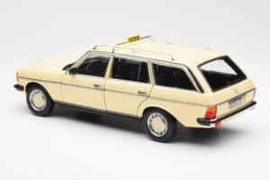 Mercedes 230T W123 T-Model Taksi Norev 1:18 183731 Kovina – slika 7 od 8