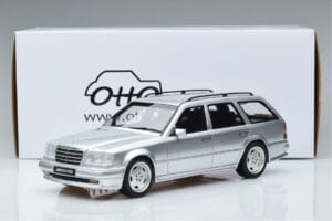 Mercedes E36 AMG S124 Srebrn Otto 1:18 OT889 Smola – slika 6 od 6
