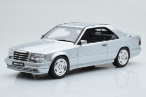 Mercedes E36 AMG C124 Coupe Srebrn Otto 1:18