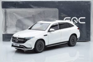 Mercedes EQC 400 Diamond Bel NZG 1:18 B66963756 Kovina – slika 8 od 8
