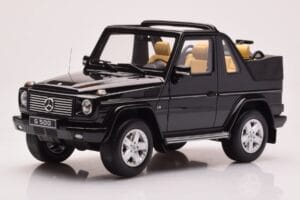 Mercedes G500 W463 Kabriolet Obsidian Črn Otto 1:18