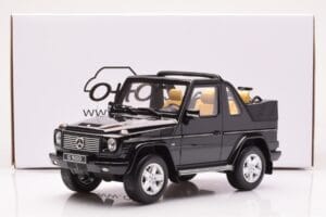 Mercedes G500 W463 Kabriolet Obsidian Črn Otto 1:18 OT1040 Smola – slika 6 od 6