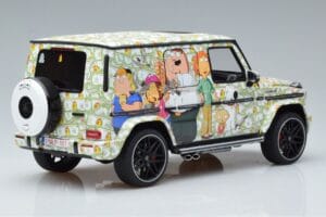 Mercedes AMG G63 W463 Family Guy GT Spirit 1:18 WTF001 Kovina – slika 2 od 6
