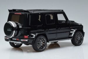 Mercedes G63 Brabus 700 Widestar W463 Biserno Črna GT Spirit 1:18 KJ040 Smola – slika 2 od 6