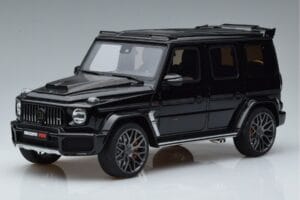 Mercedes G63 Brabus 700 Widestar W463 Biserno Črna GT Spirit 1:18 KJ040 Smola