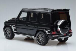 Mercedes G63 Brabus 700 Widestar W463 Biserno Črna GT Spirit 1:18 KJ040 Smola – slika 5 od 6
