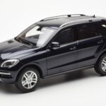 Mercedes M-Class W166 Tansanite Modra Metalik Minichamps 1:18