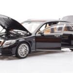 Mercedes Maybach S-Class W222 Brabus 900 Obsidian Črn Almost Real 1:18 860102 - image 2 of 8