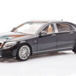 Mercedes Maybach S-Class W222 Brabus 900 Obsidian Črn Almost Real 1:18 860102