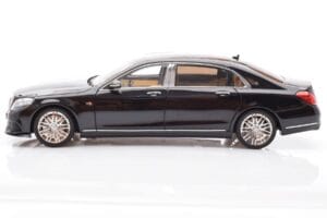 Mercedes Maybach S-Class W222 Brabus 900 Obsidian Črn Almost Real 1:18 860102 Kovina – slika 4 od 8