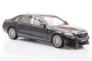 Mercedes Maybach S-Class W222 Brabus 900 Obsidian Črn Almost Real 1:18 860102 Kovina – slika 6 od 8