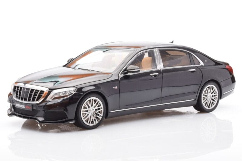 Mercedes Maybach S-Class W222 Brabus 900 Obsidian Črn Almost Real 1:18 860102