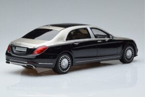 Mercedes Maybach S600 W222 Črn Srebrn GT Spirit 1:18 GT237 Smola – slika 2 od 6