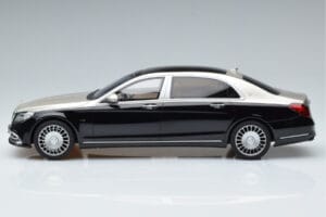 Mercedes Maybach S600 W222 Črn Srebrn GT Spirit 1:18 GT237 Smola – slika 3 od 6