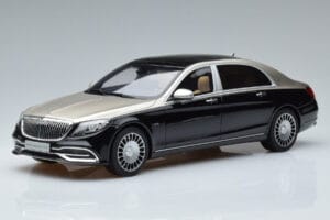 Mercedes Maybach S600 W222 Črn Srebrn GT Spirit 1:18 GT237 Smola