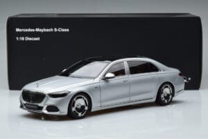 Mercedes Maybach S600 W222 V12 Biturbo Hightech Srebrna Almost Real 1:18 820118 Kovina – slika 12 od 12