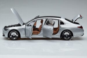 Mercedes Maybach S600 W222 V12 Biturbo Hightech Srebrna Almost Real 1:18 820118 Kovina – slika 4 od 12