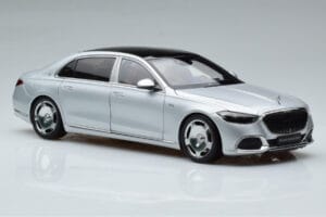 Mercedes Maybach S600 W222 V12 Biturbo Hightech Srebrna Almost Real 1:18 820118 Kovina – slika 6 od 12