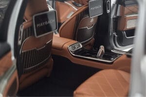 Mercedes Maybach S600 W222 V12 Biturbo Hightech Srebrna Almost Real 1:18 820118 Kovina – slika 9 od 12