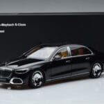 Mercedes Maybach S600 W222 V12 Biturbo Obsidian Črn Almost Real 1:18 - image 11 of 11