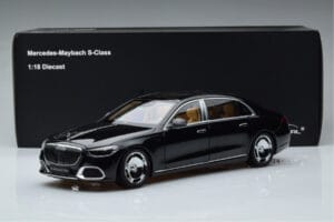 Mercedes Maybach S600 W222 V12 Biturbo Obsidian Črn Almost Real 1:18 820115 Kovina – slika 11 od 11