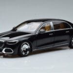 Mercedes Maybach S600 W222 V12 Biturbo Obsidian Črn Almost Real 1:18