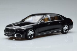 Mercedes Maybach S600 W222 V12 Biturbo Obsidian Črn Almost Real 1:18 820115
