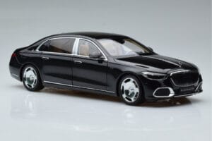 Mercedes Maybach S600 W222 V12 Biturbo Obsidian Črn Almost Real 1:18 820115 Kovina – slika 6 od 11