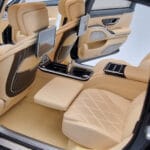 Mercedes Maybach S600 W222 V12 Biturbo Obsidian Črn Almost Real 1:18 - image 9 of 11