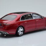 Mercedes Maybach S600 W222 V12 Biturbo Patagonia Rdeč Almost Real 1:18 - image 3 of 10
