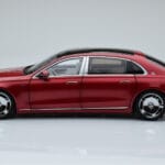 Mercedes Maybach S600 W222 V12 Biturbo Patagonia Rdeč Almost Real 1:18 - image 4 of 10