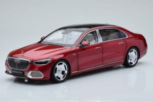 Mercedes Maybach S600 W222 V12 Biturbo Patagonia Rdeč Almost Real 1:18 820119
