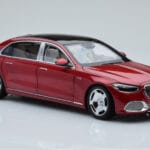 Mercedes Maybach S600 W222 V12 Biturbo Patagonia Rdeč Almost Real 1:18 - image 6 of 10