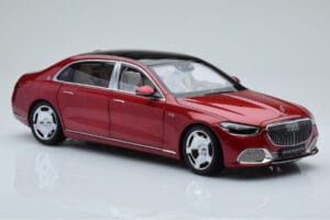 Mercedes Maybach S600 W222 V12 Biturbo Patagonia Rdeč Almost Real 1:18 820119 Kovina – slika 6 od 10