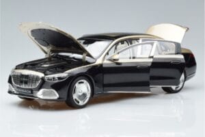 Mercedes Maybach S680 X223 Zlat Črn Metallic Norev 1:18 183917 Kovina – slika 2 od 7