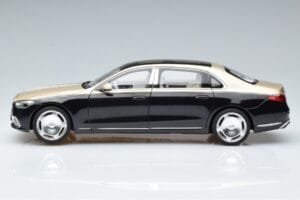 Mercedes Maybach S680 X223 Zlat Črn Metallic Norev 1:18 183917 Kovina – slika 4 od 7
