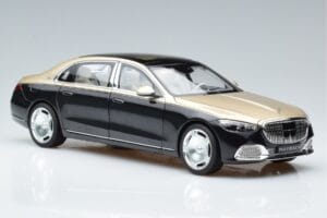 Mercedes Maybach S680 X223 Zlat Črn Metallic Norev 1:18 183917 Kovina – slika 5 od 7