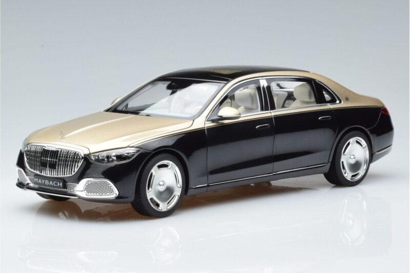 Mercedes Maybach S680 X223 Zlat Črn Metallic Norev 1:18 183917 Kovina