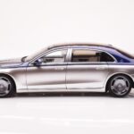 Mercedes Maybach S680 W223 Nautical Moder Cirrus Srebrn Almost Real 1:18 820125 - image 4 of 8