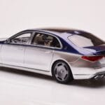 Mercedes Maybach S680 W223 Nautical Moder Cirrus Srebrn Almost Real 1:18 820125 - image 7 of 8