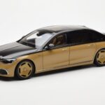Mercedes Maybach S680 W223 Obsidian Črn Sand Almost Real 1:18