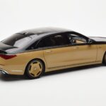 Mercedes Maybach S680 W223 Obsidian Črn Sand Almost Real 1:18 - image 3 of 7