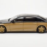 Mercedes Maybach S680 W223 Obsidian Črn Sand Almost Real 1:18 - image 4 of 7