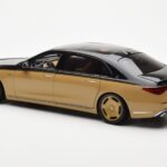 Mercedes Maybach S680 W223 Obsidian Črn Sand Almost Real 1:18 - image 6 of 7